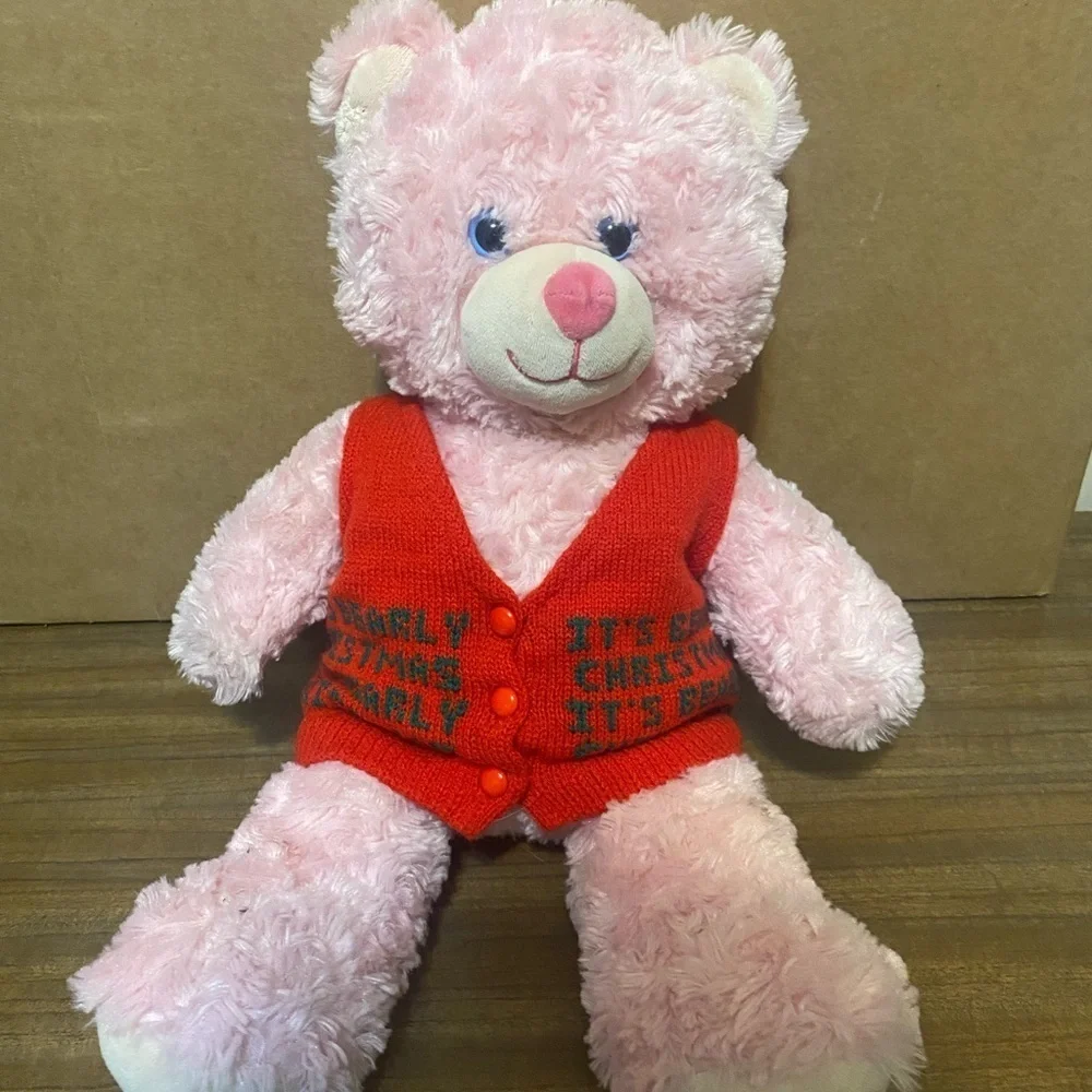 Bear Teddy Bear Plush Christmas Sweater